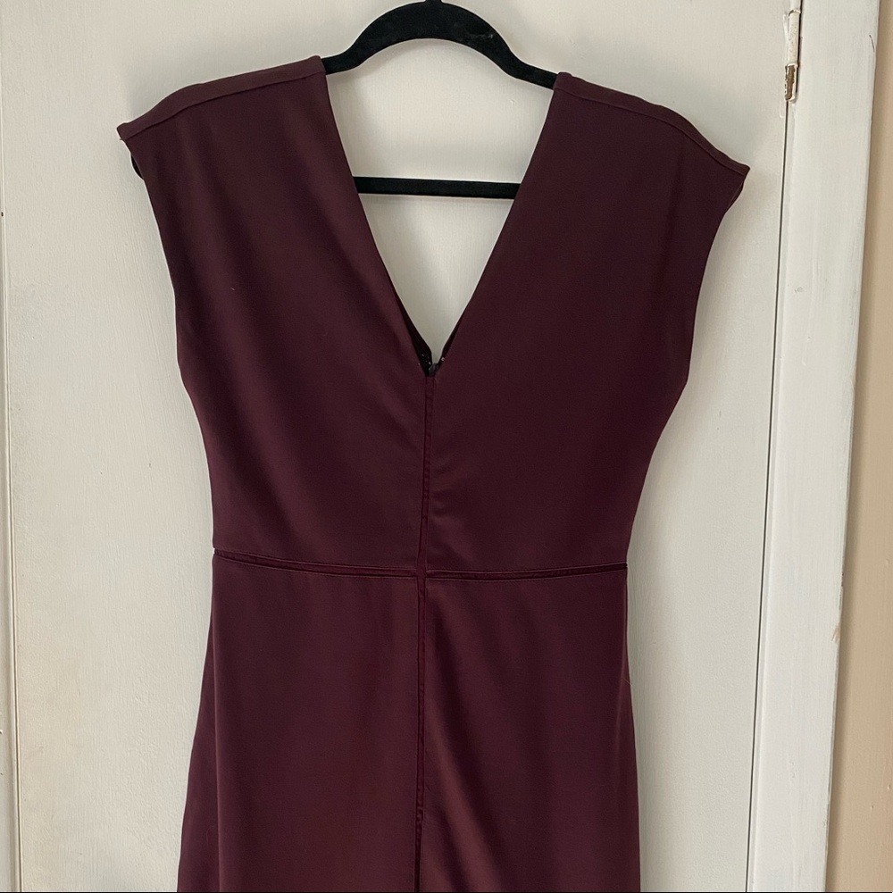 Maroon dress